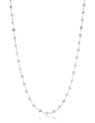Sethi Couture Gray Diamond 18 " Wire Wrap Chain