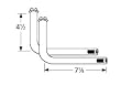 L-Shaped Twist-in Venturi Pair for Sunbeam, Arkla, Grill Master and Charmglow Grills