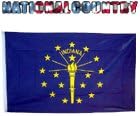 Indiana State Flag American banner 3x5 Feet