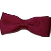 Burgundy Pre-Tied Bow Tie