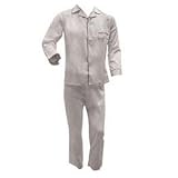 Botany Big Man Long Sleeve, Long Leg Broadcloth Solid Pajama 7b9-714
