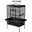 Prevue Pet Products Wrought Iron Select Bird Cage 3153C, Chalk White, 30-Inch by 22-Inch by 63-Inch