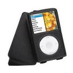 152037: Griffin Technology Elan Convertible Leather Flip-Top Case for iPod Touch 2nd Generation - Black (6269-ITELNCNB)