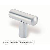 12 x 41mm Bright Chrome European Railing One Stem Pull