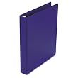 Wilson Jones (W368-14NBL) 3-Ring Binder, 1-Inch Rings, 11 inches x 8 1/2 inches, Dark Blue