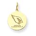14K Arizona Cardinals Small Disc w/Name & Logo
