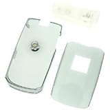 PCMICROSTORE Brand Samsung SLM SGH-A747 A747 Translucent Smoke Snap-On Case Cover with Removable Swivel Belt Clip