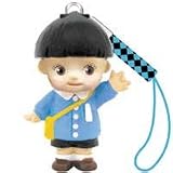 キュージョン『ローズオニールキューピー×少年サンデー《まことちゃん》』携帯ストラップ