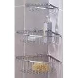 Valsan 53421ES Medium Corner Wire Basket