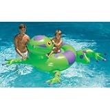 Swimline Giant Pool Frog Inflatable Ride-On