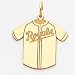 14K Kansas City Royals Sm Royals Jersey Charm