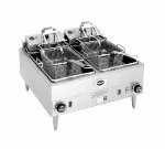 30-lb Fryer w/ Dual Pots, Saftey Test & Basket Lift, 240/3 V
