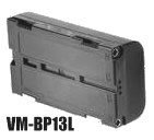 HITACHI VM-BPL13A RCA/JVC/Hitachi/ Panasonic Replacement Camcorder Battery