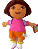 10" Dora the Explorer Plush Toy
