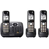Panasonic KX-TG6583T DECT 6.0 PLUS Link-to-Cell Bluetooth Convergence Solution with 3 Handsets Panasonic KX-TG6583T DECT 6.0 PLUS Link-to-Cell Bluetooth Convergence Solution with 3 Handsets
