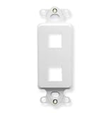 INSERT, DECOREX, 2-PORT, WHITE