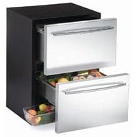 U-Line Undercounter Combo Refrigerator Freezer