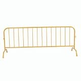 Crowd Control Barrier Powder Coat Yellow 102x40x1 1/4 Dia