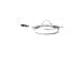 Kitchen & Housewares : Sabatier Signature Stainless Steel Sautepan with Lid and Helper Handle
