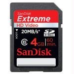SanDisk 4GB ExtremeIII SDHC Card