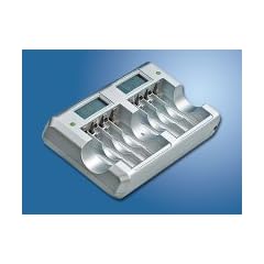 tka Profi-Fast-Charger mit 8 Ladesch�chten "LCD High-Tec"