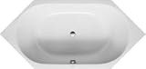 Duravit 710138001001090 - Whirltub D-Code 74 3/4 Inch X 35 1/2 Inchwhite