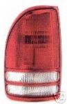 Left Driver Side Taillight Taillamp 97-04 Dodge Dakota Pickup Truck 97 98 99 00 01 02 03 04 1997 1998 1999 2000 2001 2002 2003 2004 Tail Light Lamp Lights Lamps Pickups Trucks