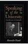 Speaking of the University: Two Decades at Vanderbilt