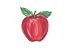 Wallies Delicious RED APPLE 25 Wallpaper Cutouts