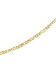 Basket Weave Chain 14K Gold Yellow Ch663 16 Inch