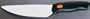 6" Chef's Kitchen Knife: Black Handle / White Ceramic Blade Knives