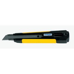 8 Pt. Steel Track&reg Retractable Snap Knife with Rubber Grip (KN120) Category: Utility... by Box Packing and Shipping Supplies