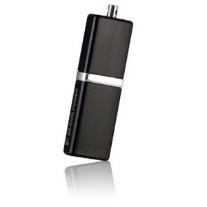 Silicon Power LuxMini 710 4GB Speicherstick USB 2.0 schwarz