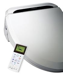 Uspa Bidet Elongated Electronic Toilet Seat Jet Wash Hygiene Remote Control - White Color