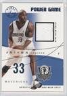 2003-04 Flair Final Edition Power Game Jerseys #AJ - Antawn Jamison/250
