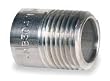 Industrial Grade 1XBK2 TOE Nipple, Pipe Size 1/8 In, Length 2