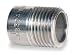 Industrial Grade 1XBV7 TOE Nipple, Pipe Size 1/4 In, Length 2
