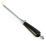 Social Light Refillable Lighter in Black Leather