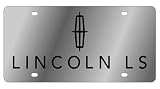 Lincoln LS - License Plate - Stainless Style
