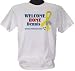 3 Star Yellow Ribbon Welcome Home Personalized Military T-shirt