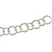 14K Two Tone Gold Diamond Bracelet