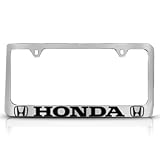 Buy Chrome HONDA License Plate Frame by Hercules Car