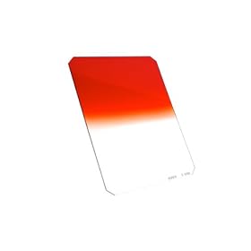 Formatt Hitech Limited HT170R1GH 150x170MM (6-Inchx6.69-Inch) Red 1 Hard Edge Graduated Filter for Use with Lee 150MM Holder Systems