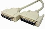 Cable, RS232, DB25 M/M, 25 Cond. Straight Thru, 25'