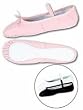 Infant/Child Black Deluxe Leather Ballet Shoes (Set of 2 Pairs)