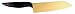 Chroma Kasumi Titanium: 7" Santoku Knife - Gold