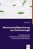 Produkt-Bild: Biowasserstoffgewinnung aus Sonnenenergie: Entwicklung eines bioelektronischen Modellsystems zur Biowasserstoffproduktion