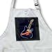 Florene Music - Guitar With Hard Rock Cafe In Red - Aprons