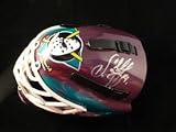 Signed Fedorov, Sergei (Anaheim Mighty Ducks) Mini Goalie Helmet