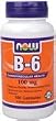 NOW VITAMIN B-6 100 MG - CAPSULES